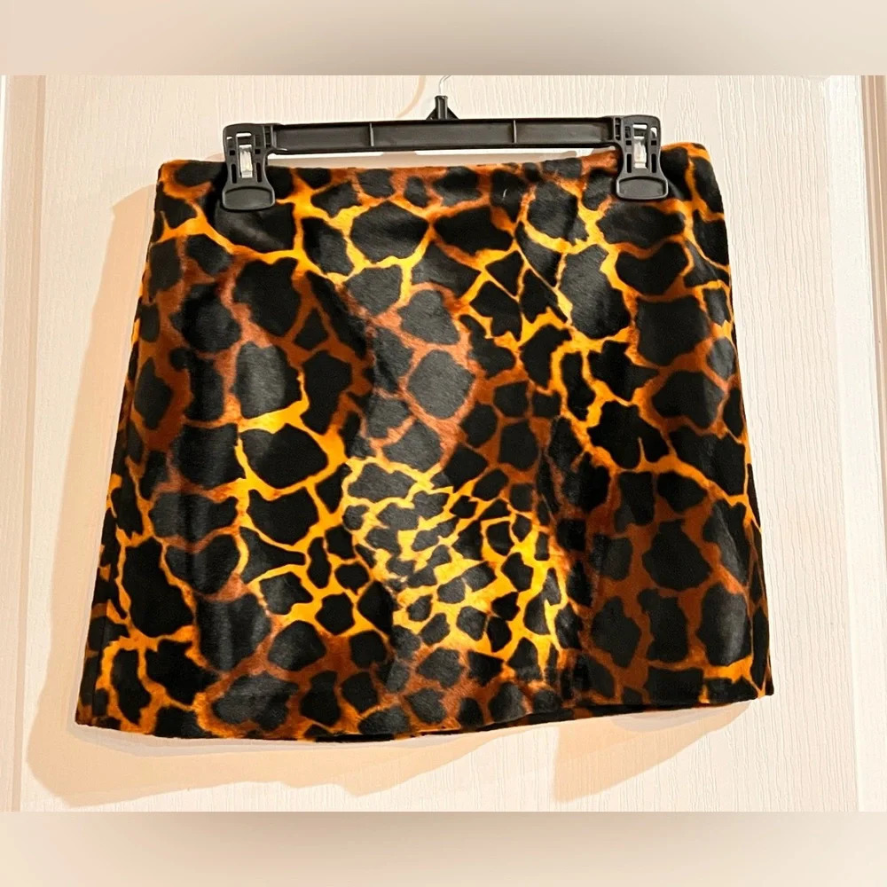 FINAL PRICE Y2K Cheetah or Giraffe Print Skirt